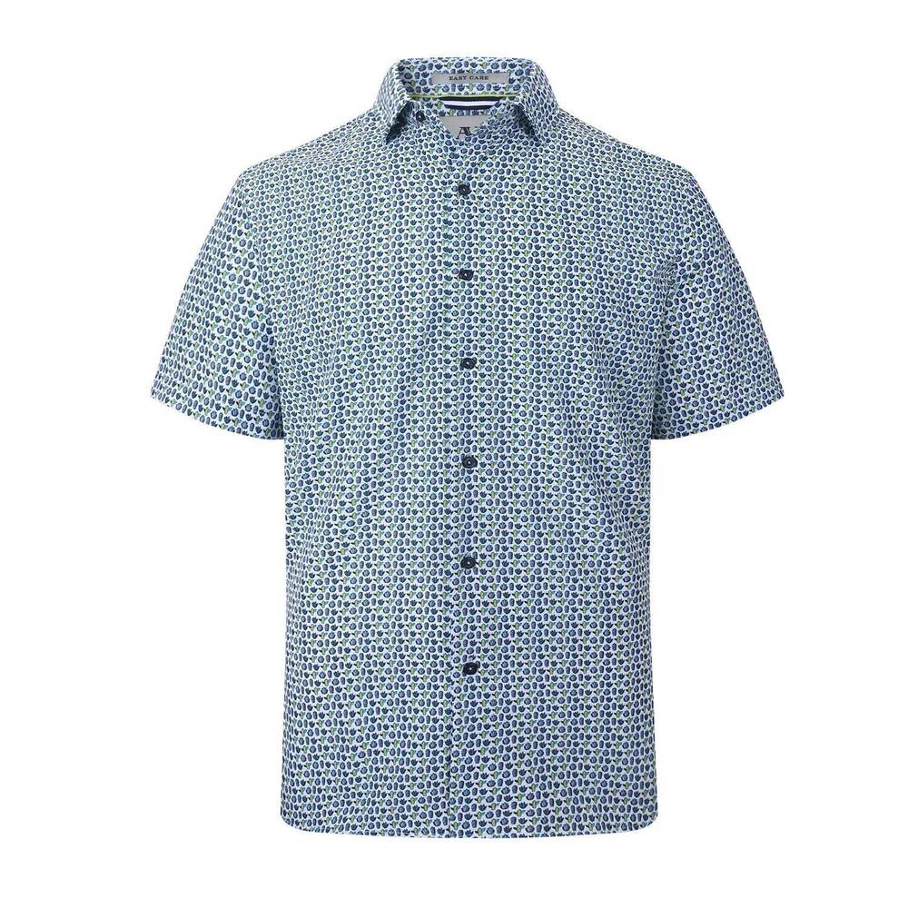 NEW AMERICAN HERITAGE men's performance shirt in palmia